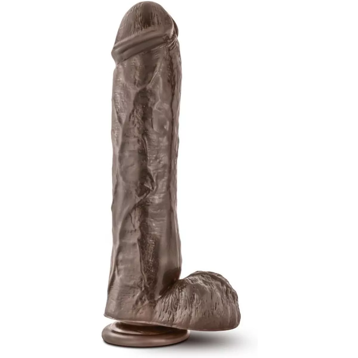 Dr. Skin - Dildo Mr. Savage con ventosa 11,5 pulgadas - Chocolate