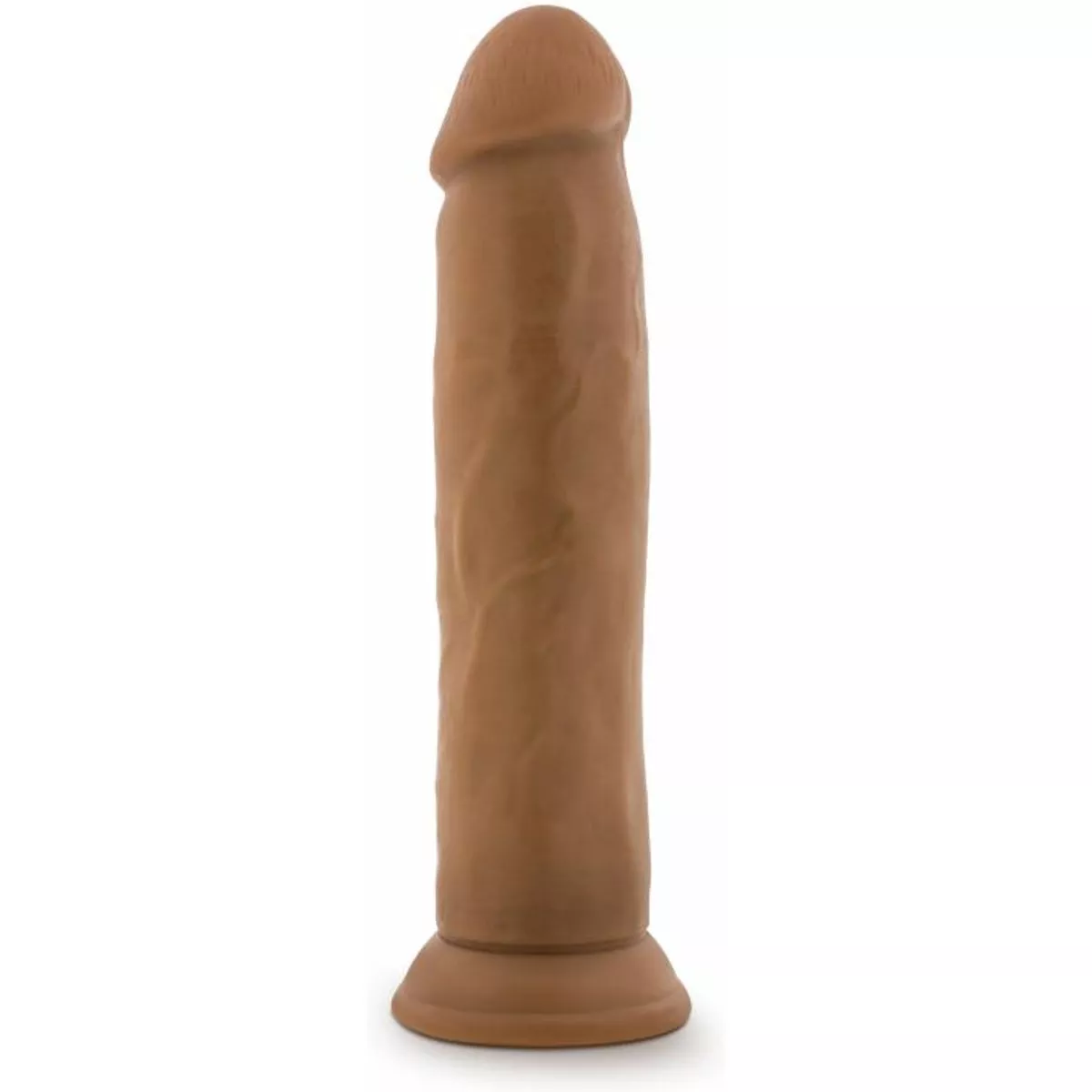 Dr. Skin - Dildo realista con ventosa de 24,13 cm - Moca