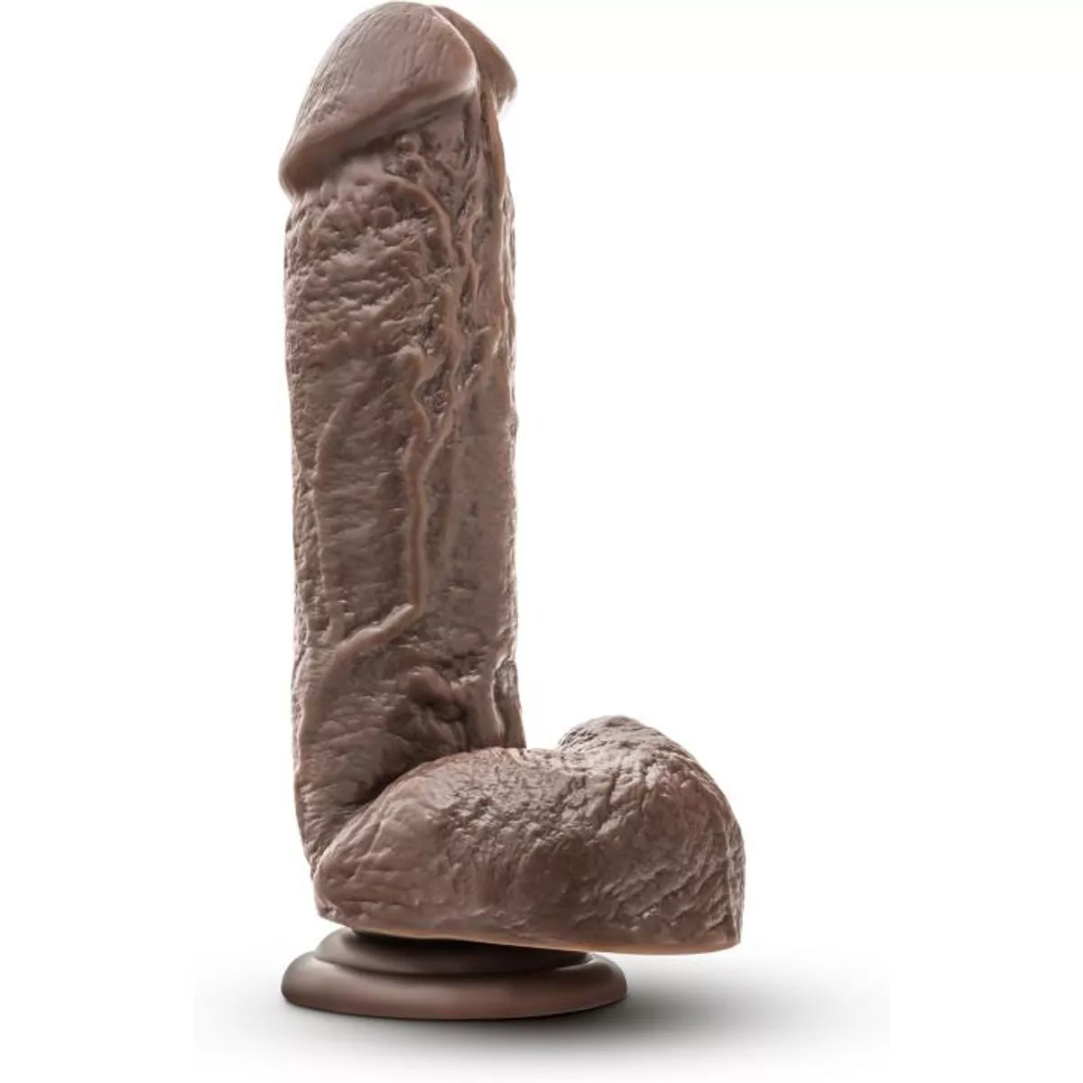 Dr. Skin - Mr. D. Dildo con ventosa 8,5 pulgadas - Chocolate