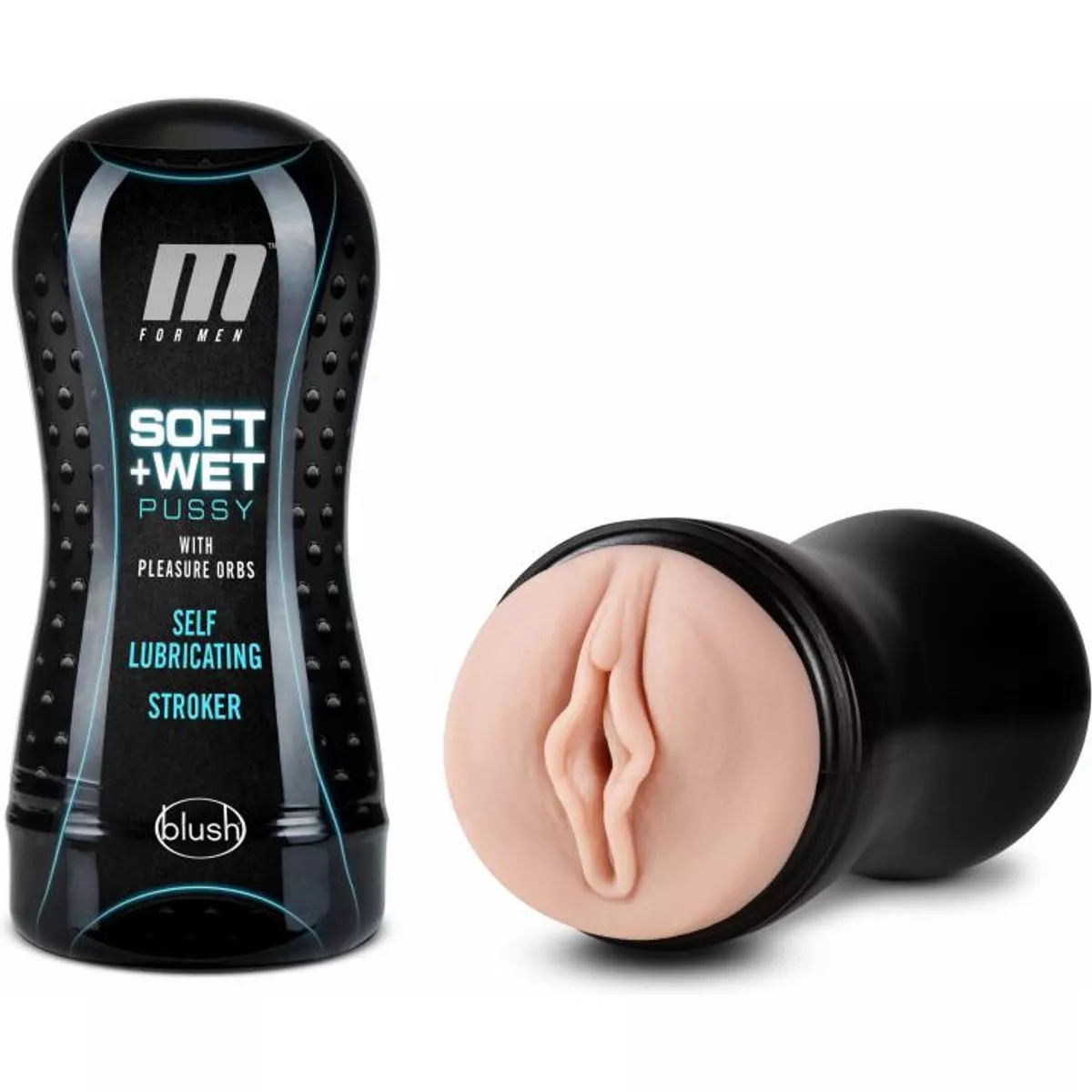 M for Men - Suave y húmedo - Vagina con órbitas de placer - Stro de autolubricación