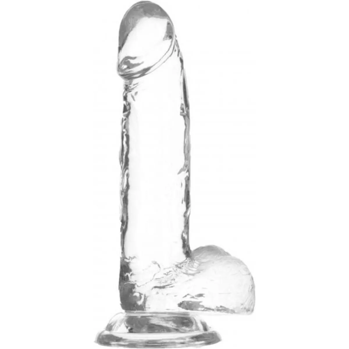 Crystal Addiction - Dildo transparente - 19 cm