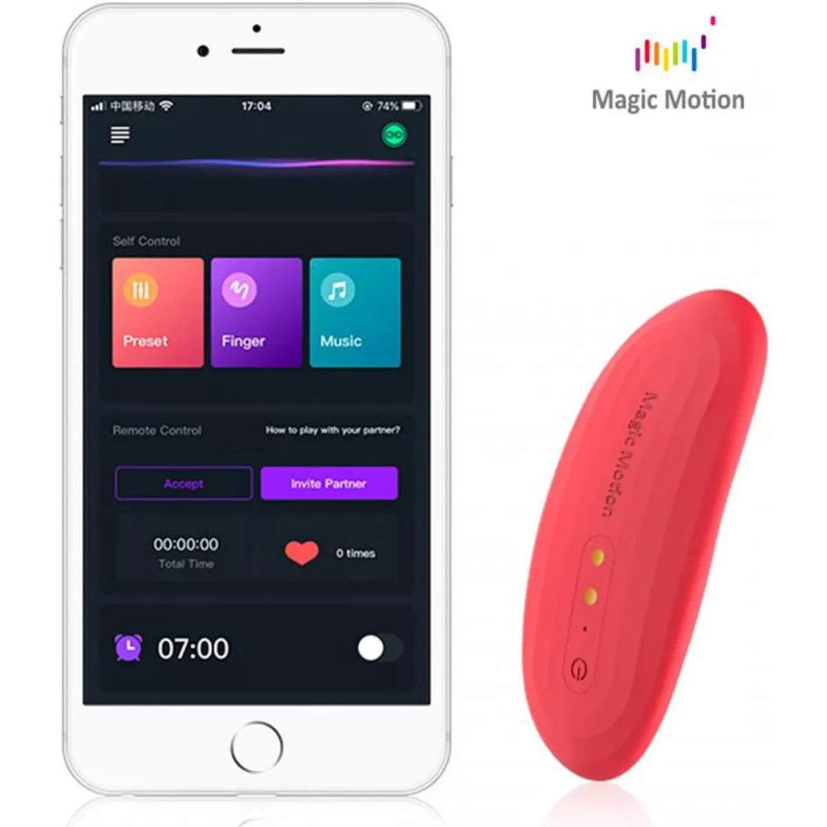 Magic Motion - Vibrador de bragas controlado por aplicación de Nyx Smart