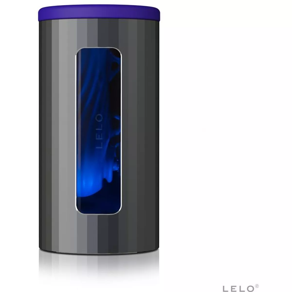 Masturbador controlado por aplicación LELO F1S V2 - Negro/azul
