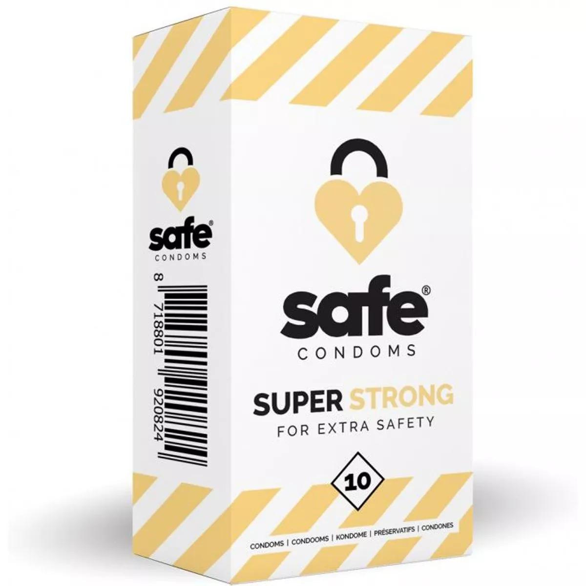 SAFE - Preservativos - Muy fuertes - 10 unidades