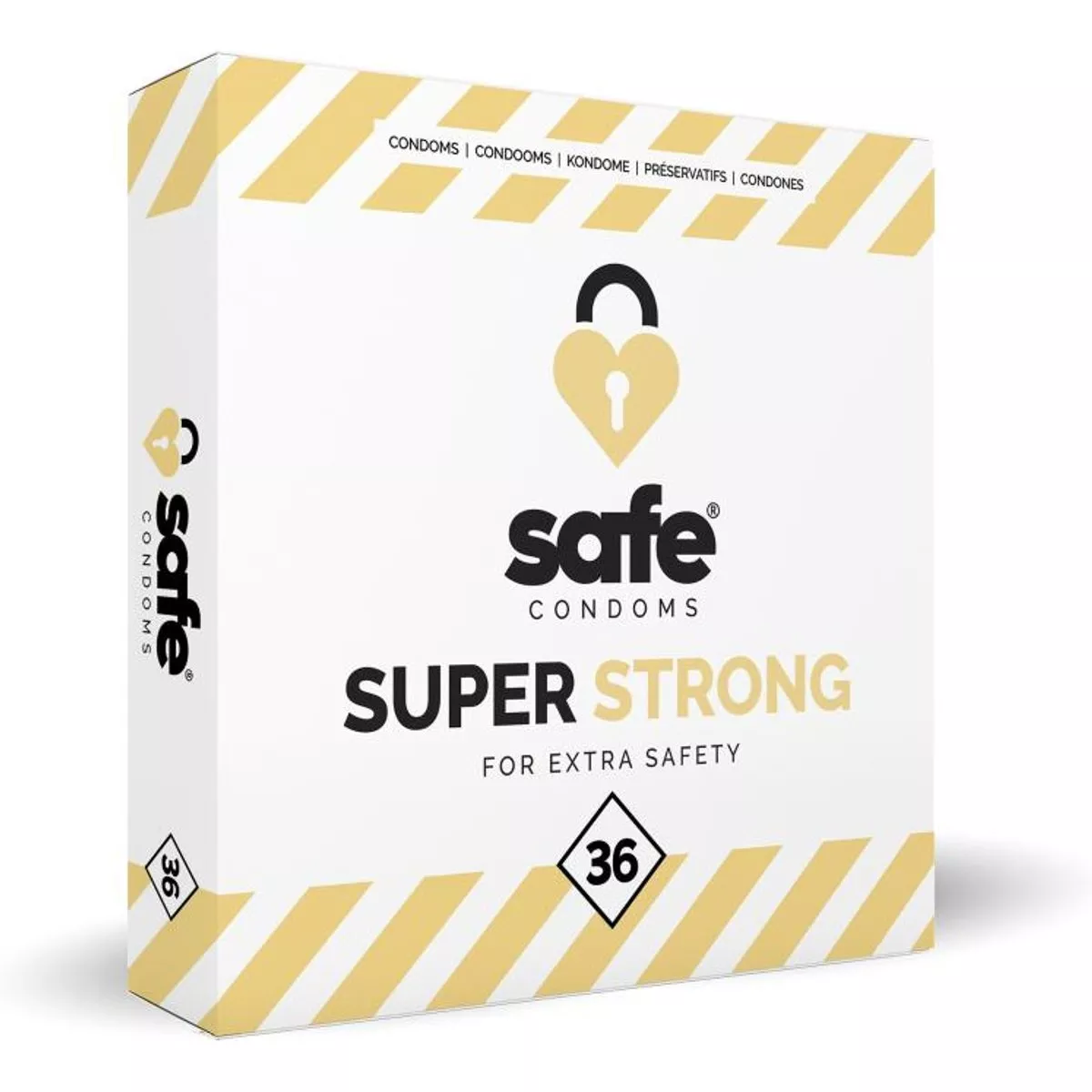 SAFE - Preservativos - Muy fuertes - 36 unidades