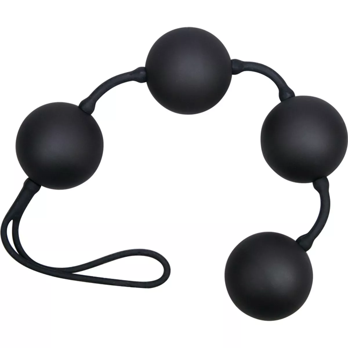 You2Toys - Cadena de amor negra con 4 bolas