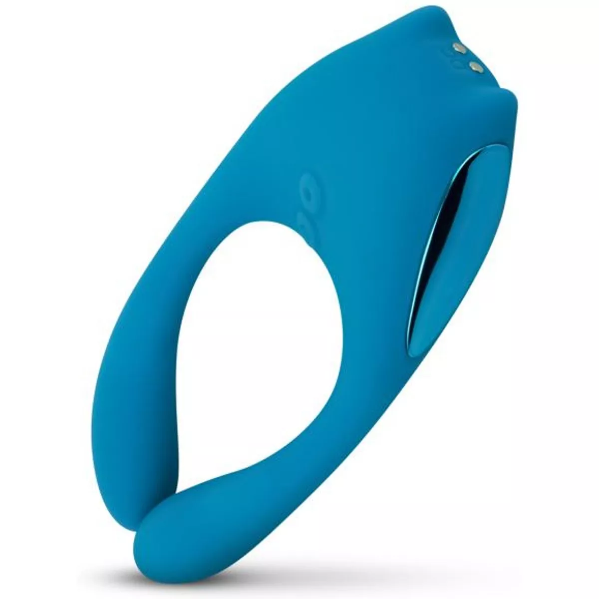 Vibrador flexible para parejas - Azul