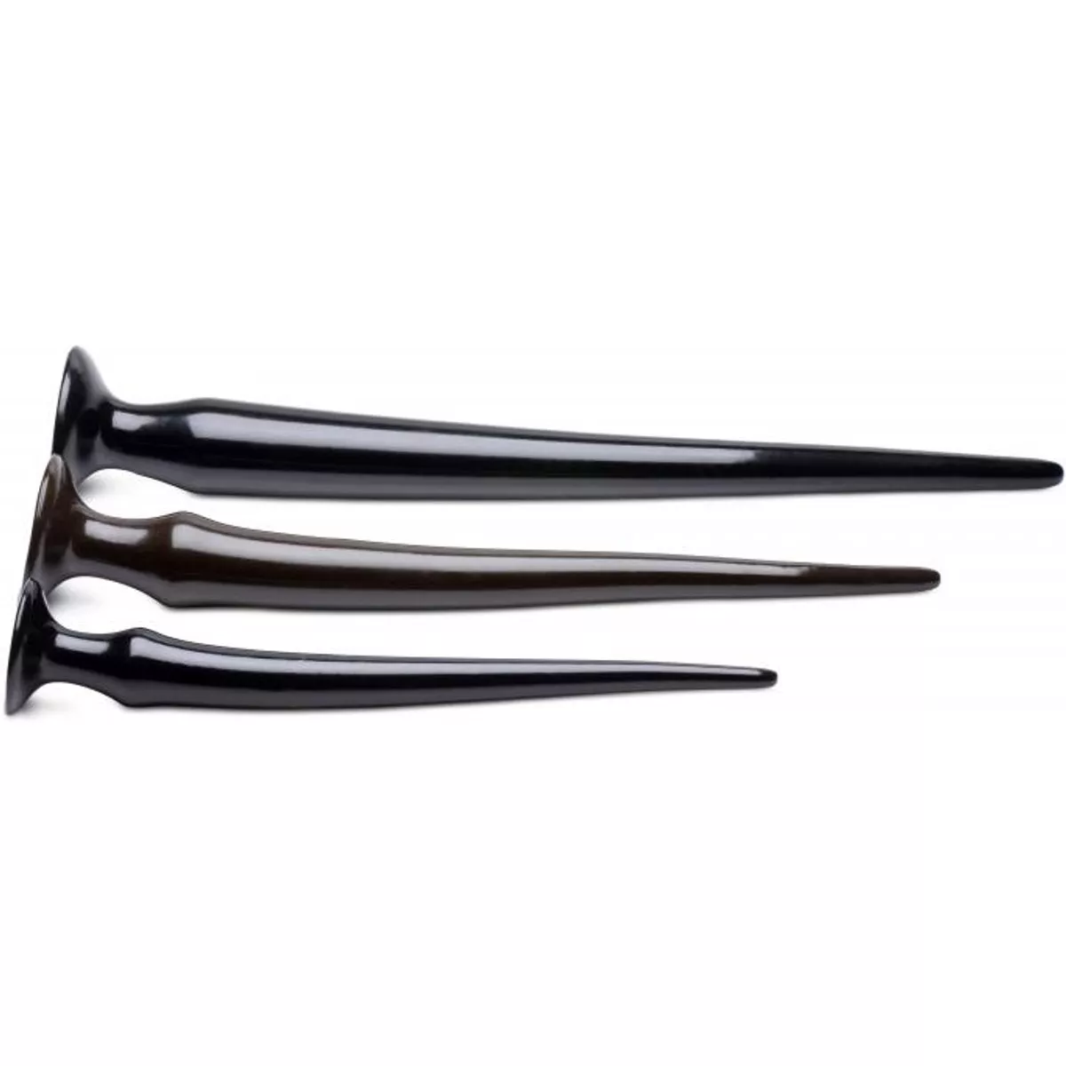 Kit plug anal de silicona para practicar