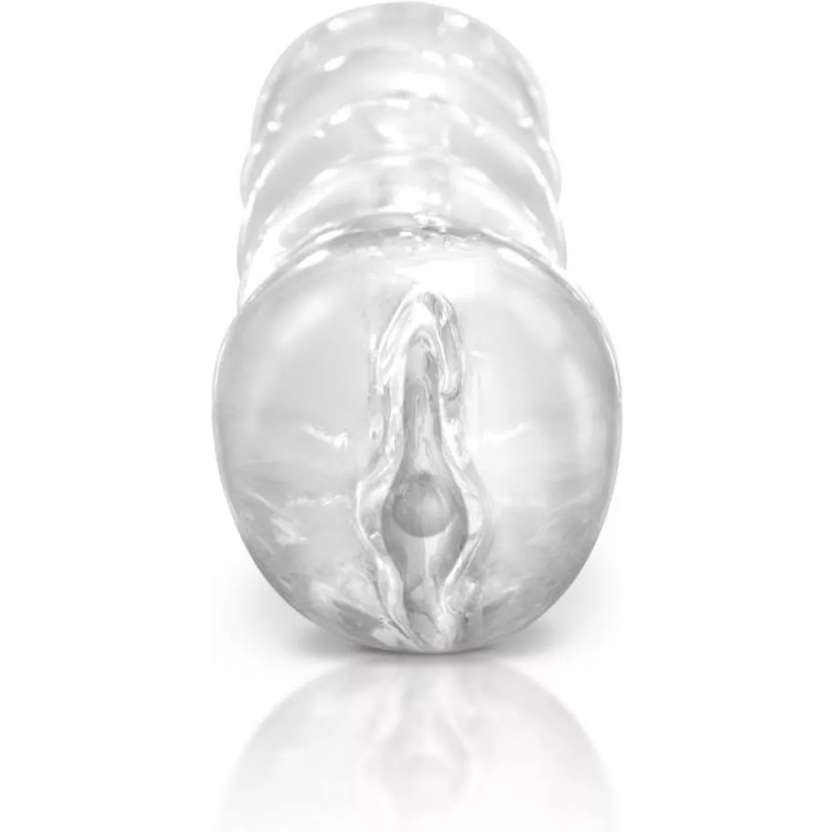 Masturbador transparente Clear-Leader Snatch