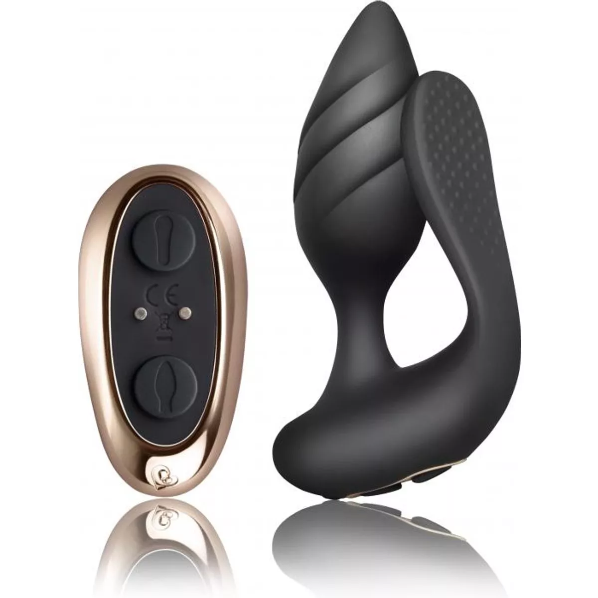Rocks-Off - Vibrador Para Parejas Cocktail - Negro En Oferta Rocks-Off - Vibrador Para Parejas Cocktail - Negro