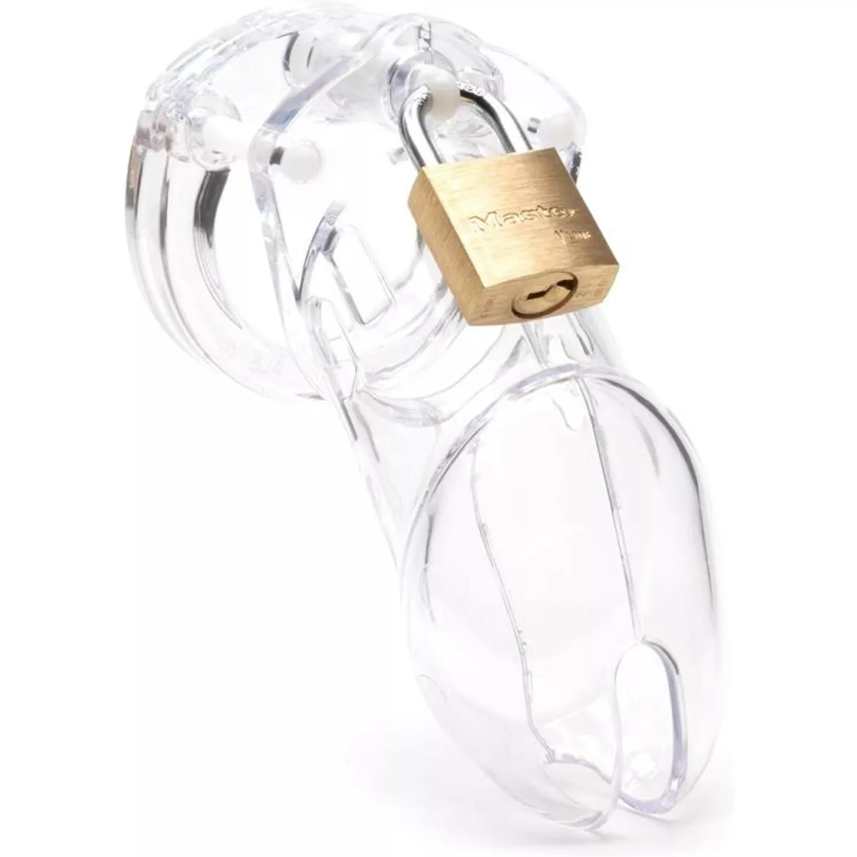 CB-6000 Chastity Cage - Transparente - 37 mm