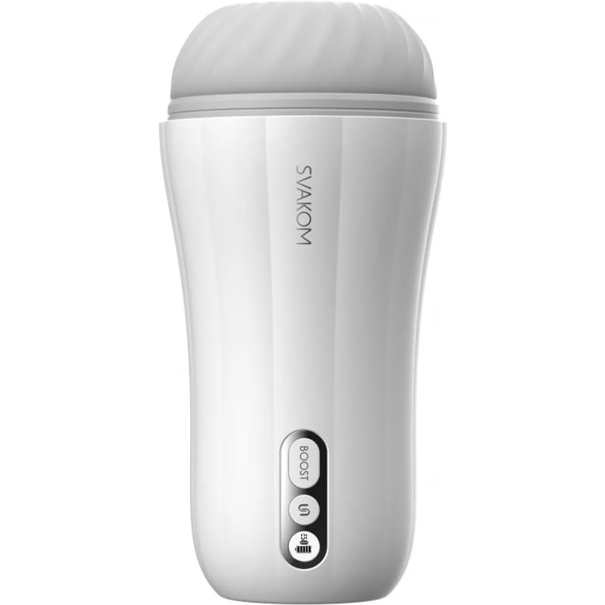 Svakom - Masturbador vibrador Robin - Blanco