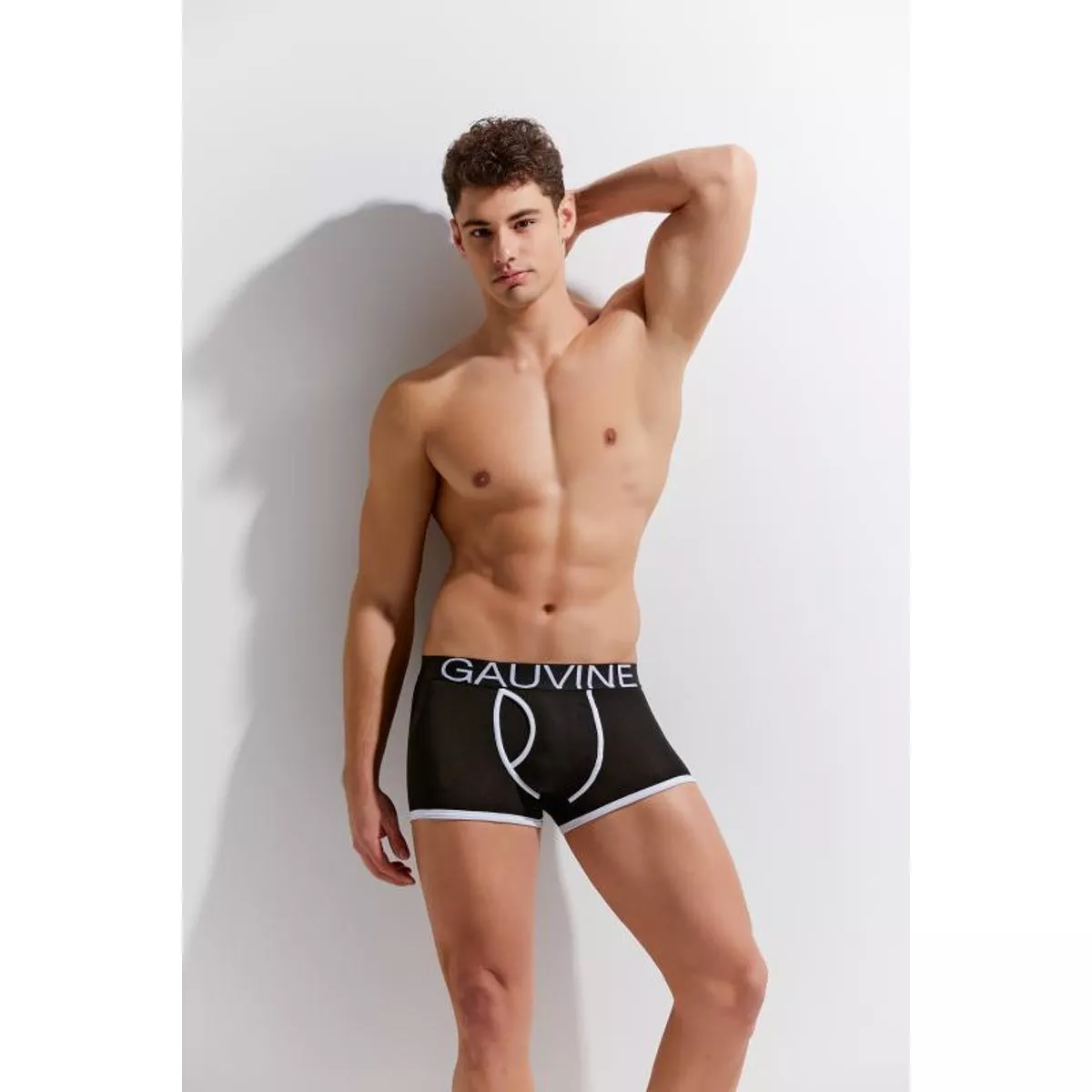 Calzoncillos tipo bóxer deportivos negros