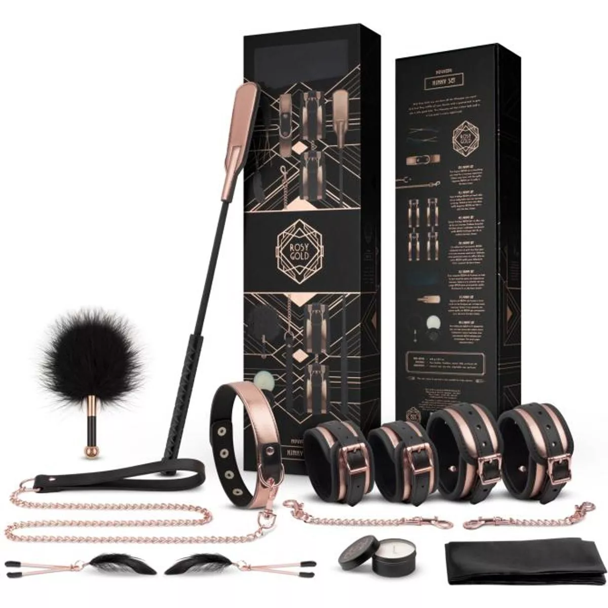 Rosy Gold - Conjunto Nouveau BDSM