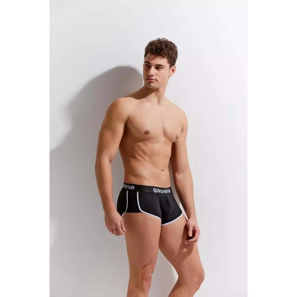 Calzoncillos tipo bóxer deportivos negros