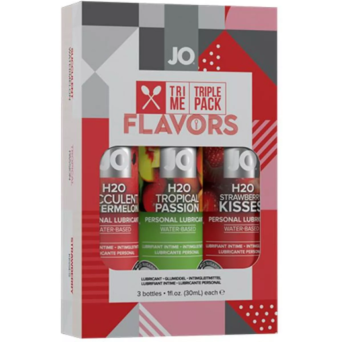 System JO - Conjunto de lubricante gelato - 3 x 30 ml