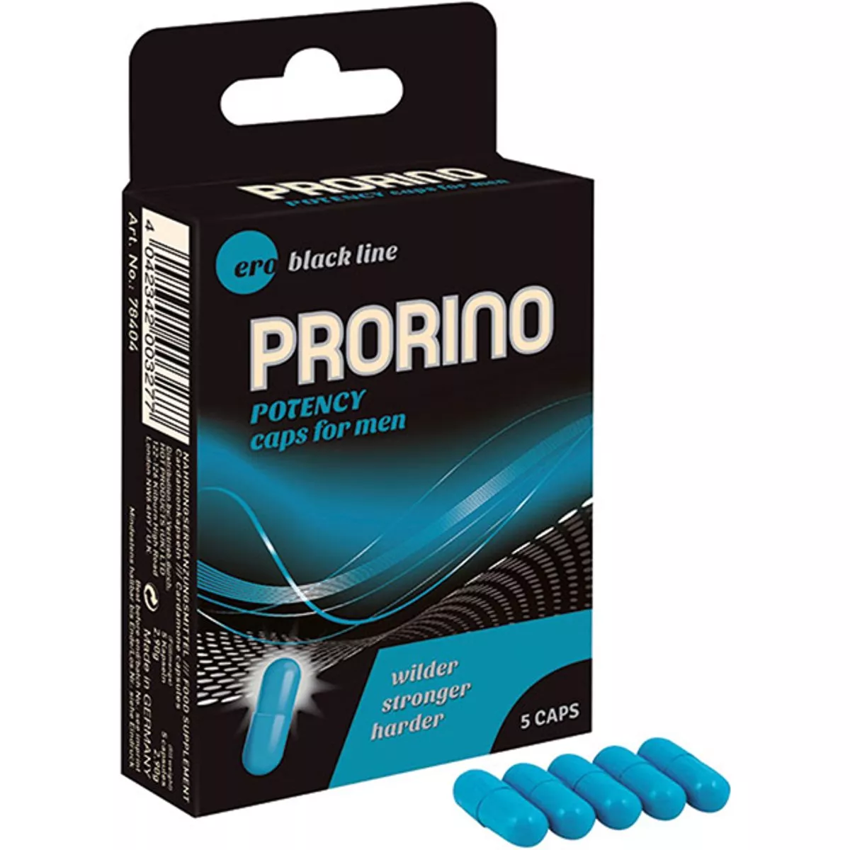 Ero Prorino Potency Caps Hombres 5 st
