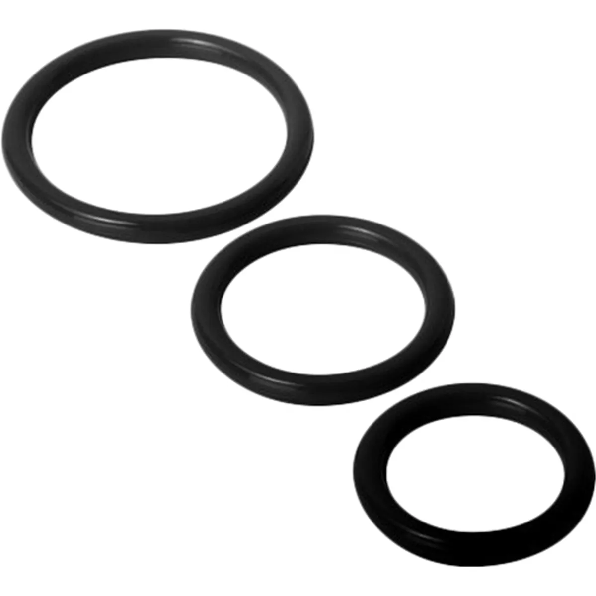 Trinity Silicone Cock Rings