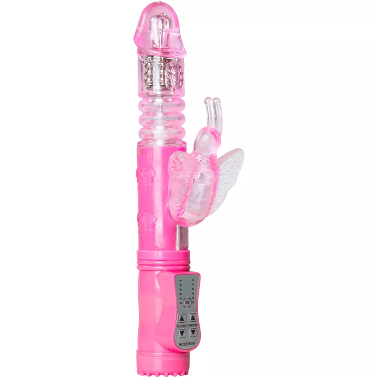 Vibrador mariposa rosa de Easytoys