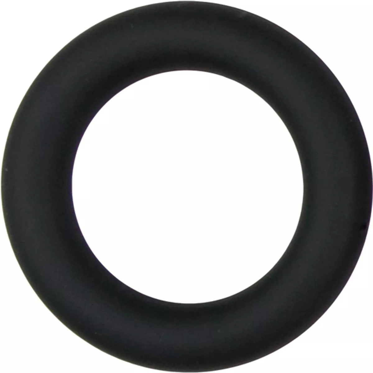 Anillo para pene negro, pequeño y de silicona