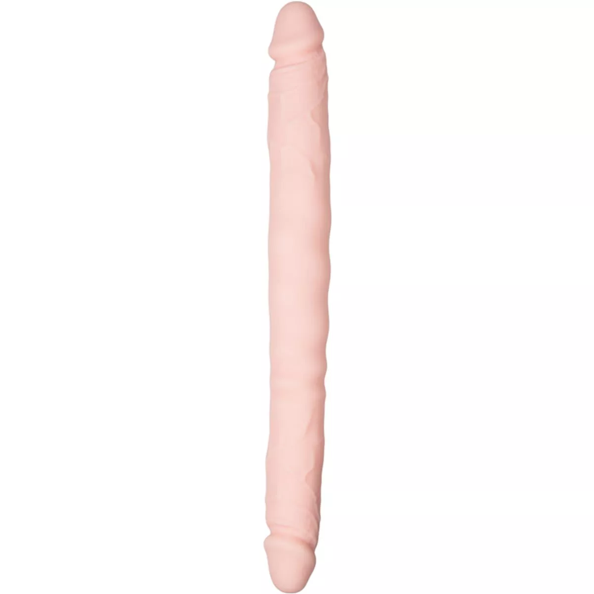 Dildo realista con dos extremos - Color carne
