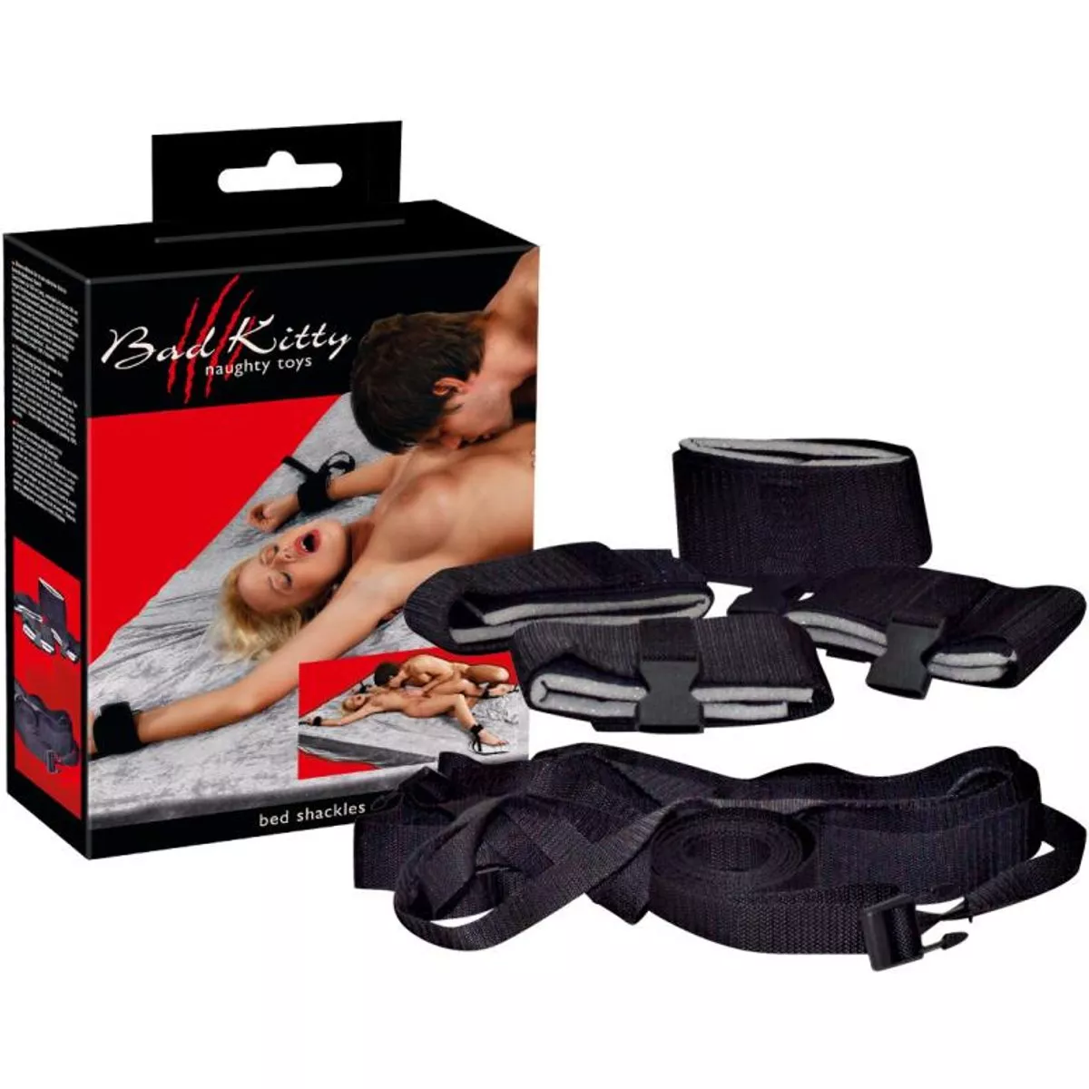 Shakles de cama Bad Kitty 4 piezas.
