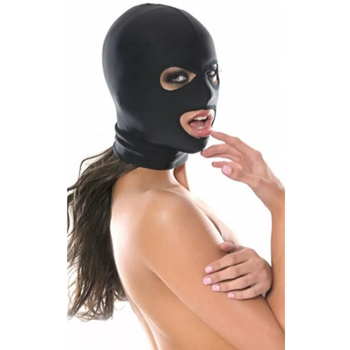 Capucha de 3 orificios de Spandex