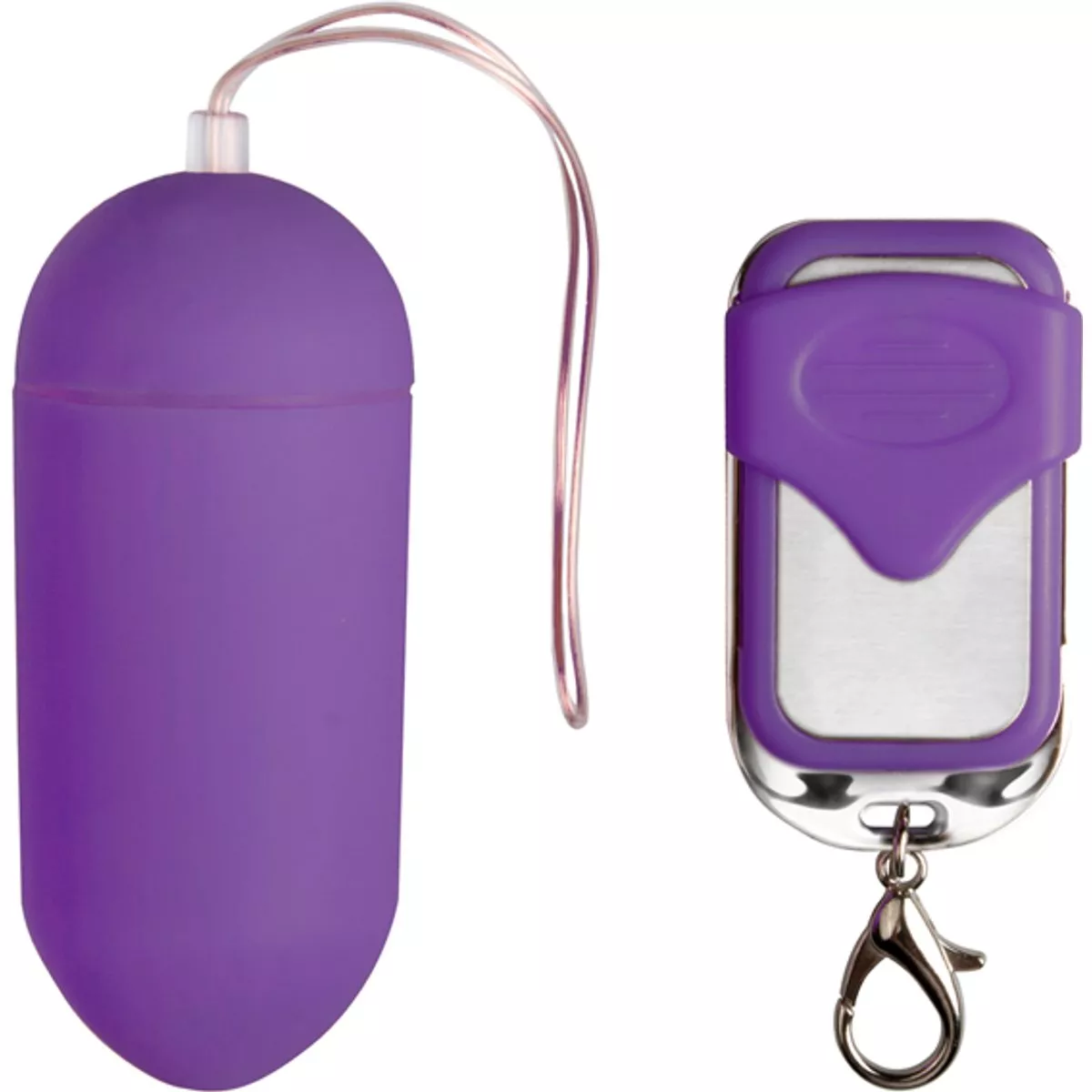 Huevo vibrador con control a distancia - Púrpura