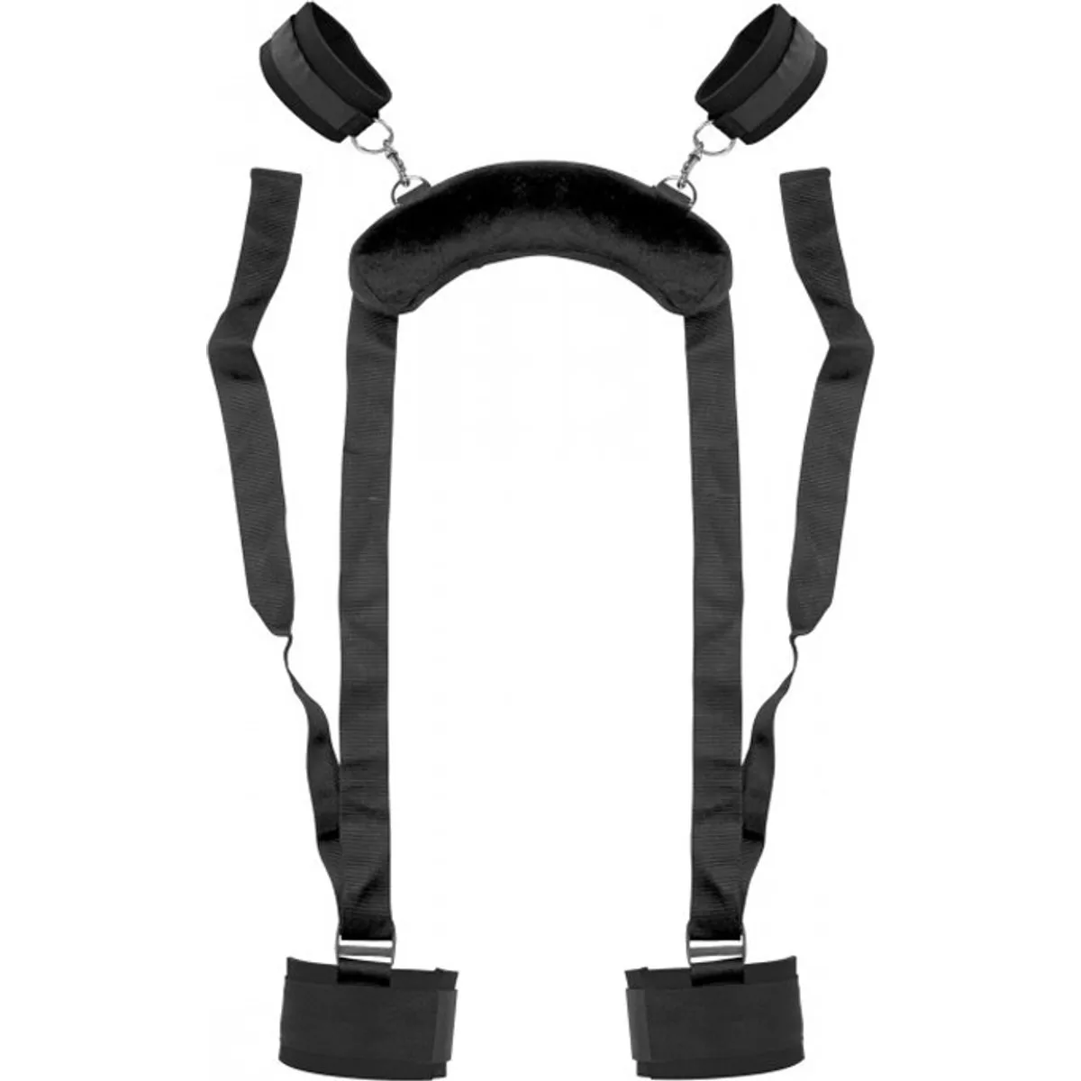 Deluxe Spread Me - Set de ataduras con esposas