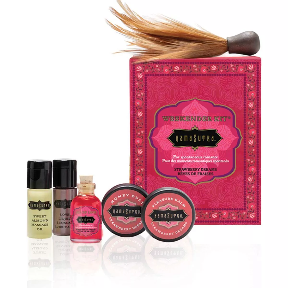 Kit Kamasutra de fin de semana, sabor fresa