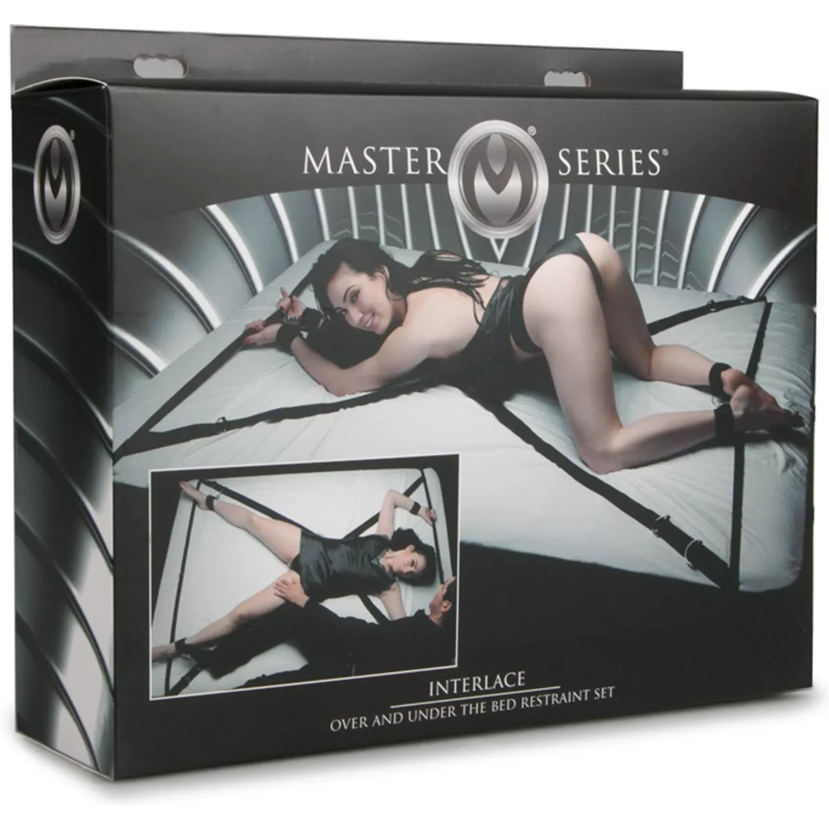 Set para bondage sobre y debajo de la cama