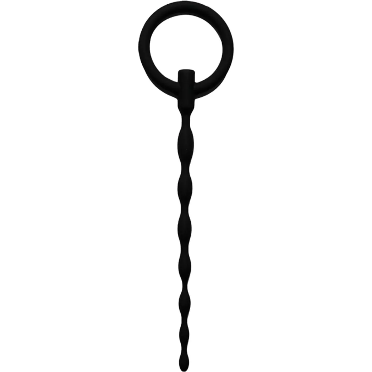 Enchufe de Silicón para el Pene con Anillo de Tirón