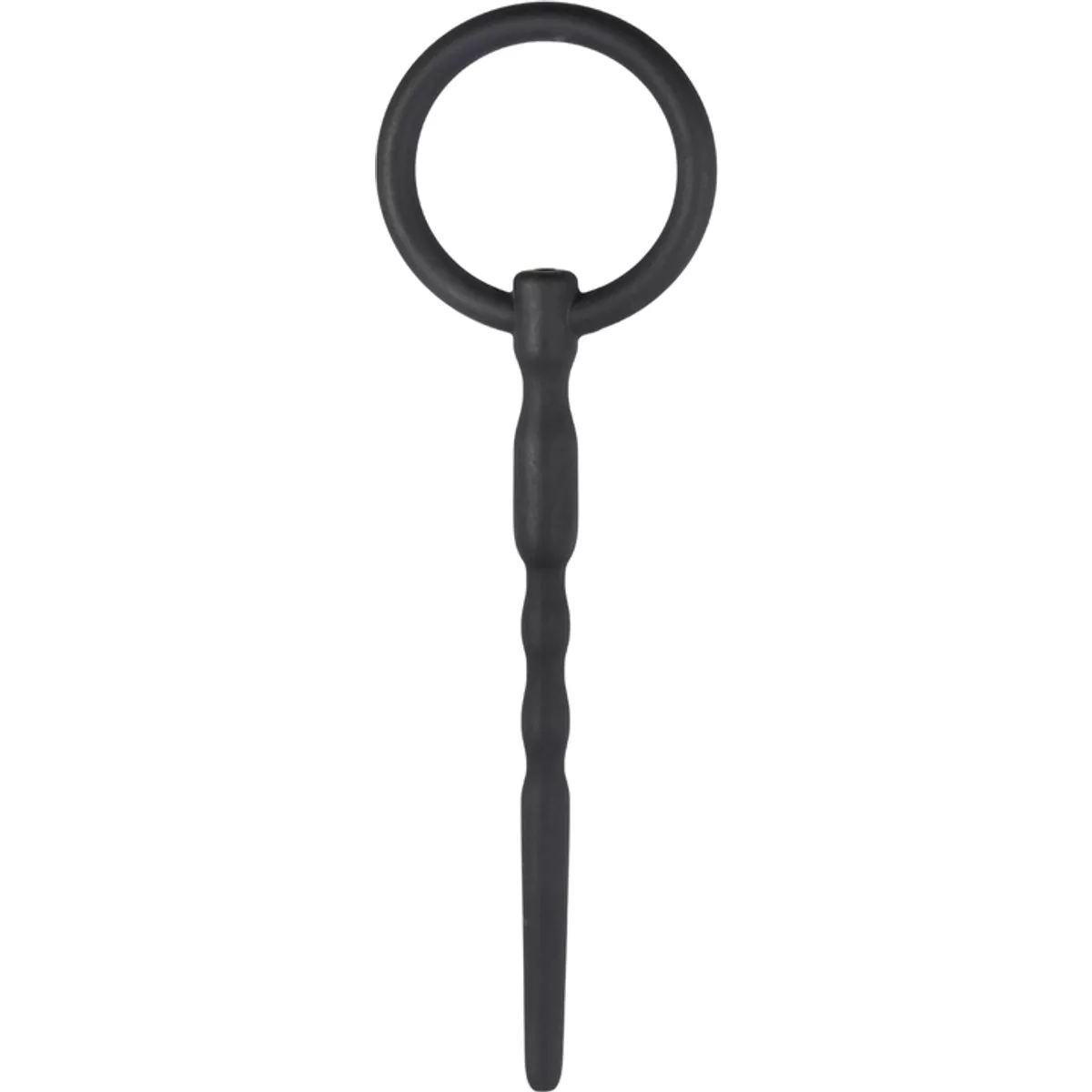 Tapón de silicona para pene con anillo de extracción