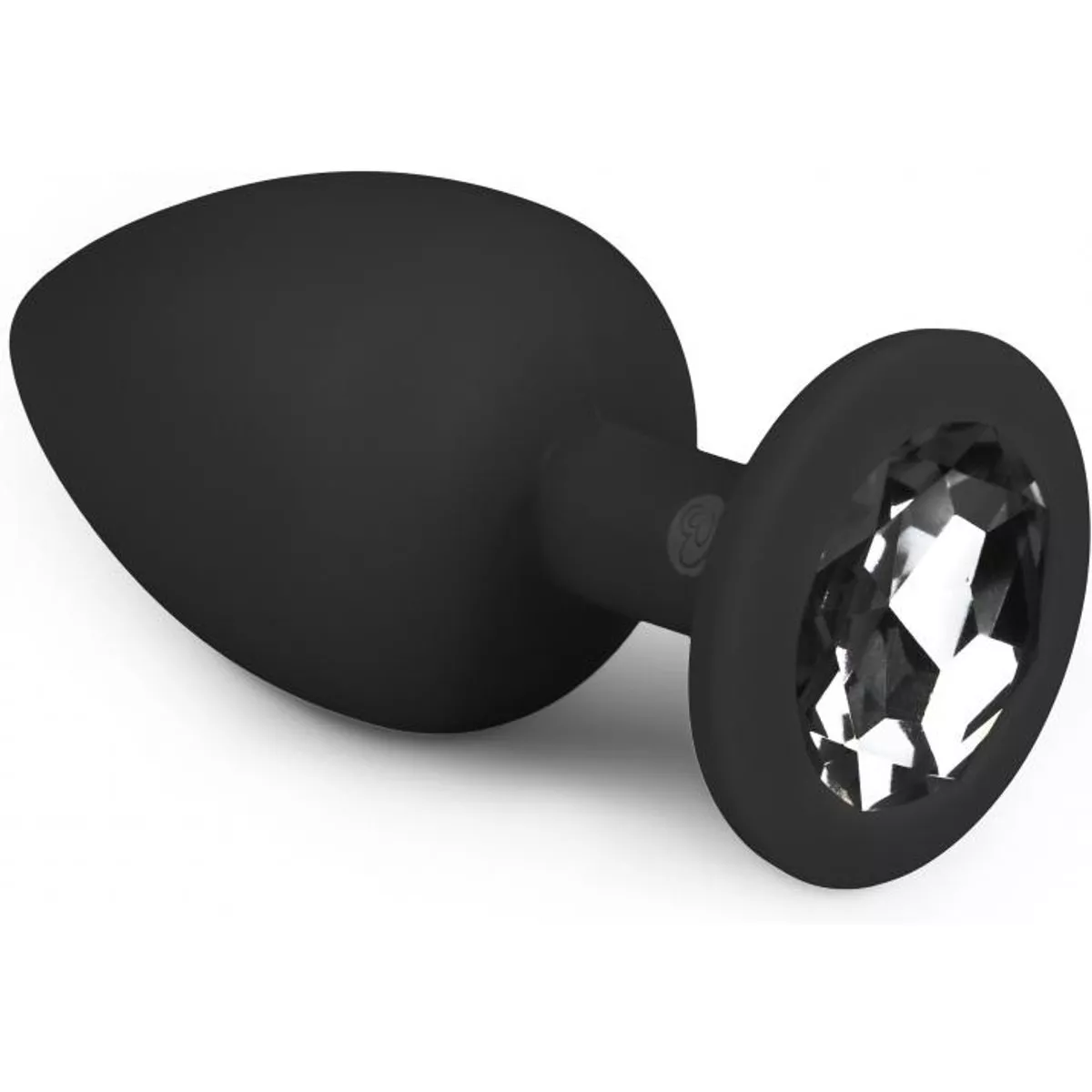 Tapón grande de diamante - Negro