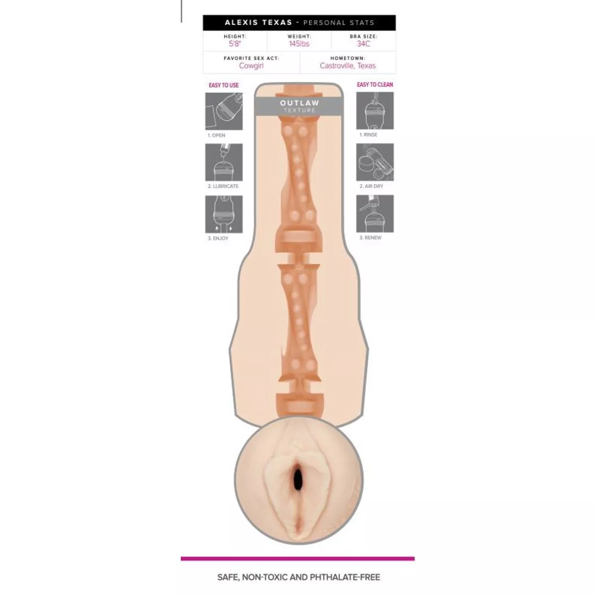 Fleshlight Girls - Masturbador Masculino Alexis