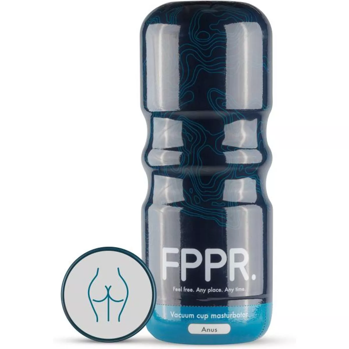 FPPR. Masturbador con forma de ano - Blanco
