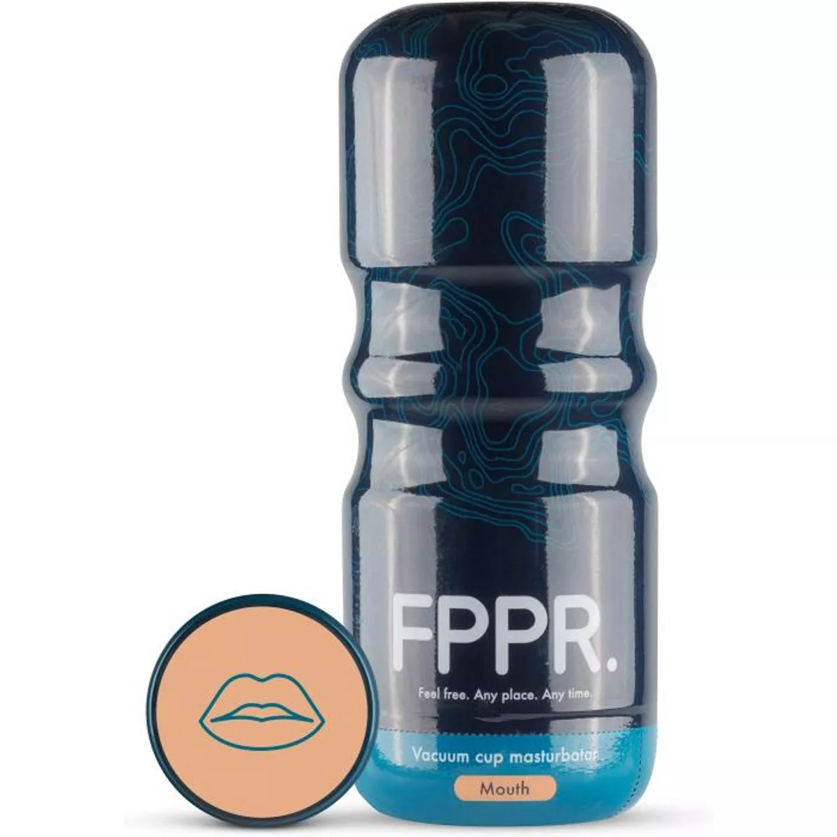 FPPR. Masturbador con forma de boca - Mocha