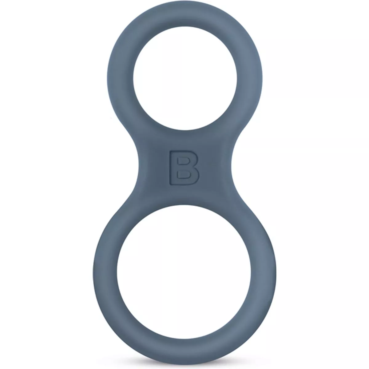 Anillo para el pene y testículos de silicona Boners - Gris