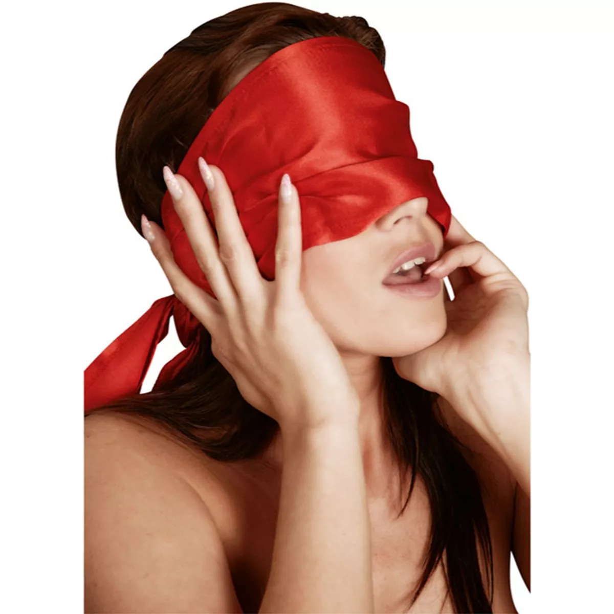 Bufanda roja larga